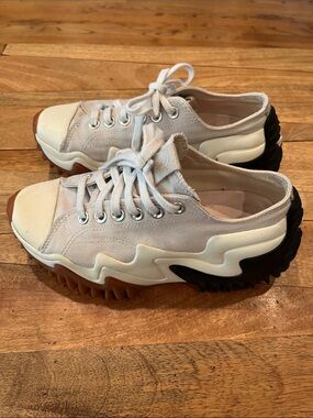CONVERSE RUN STAR MOTION CHUNKY PLATFORM LOW TOP SNEAKERS MENS 4.5 WOMENS 6.5